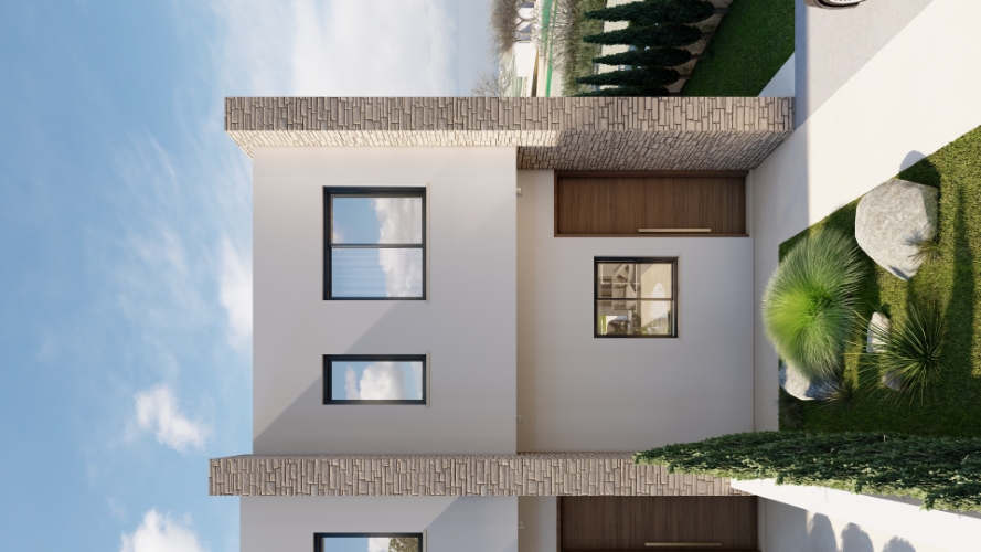 Visualisierung ähnlicher Villen – nicht der konkreten Einheit: Sea Caves Semi-detached